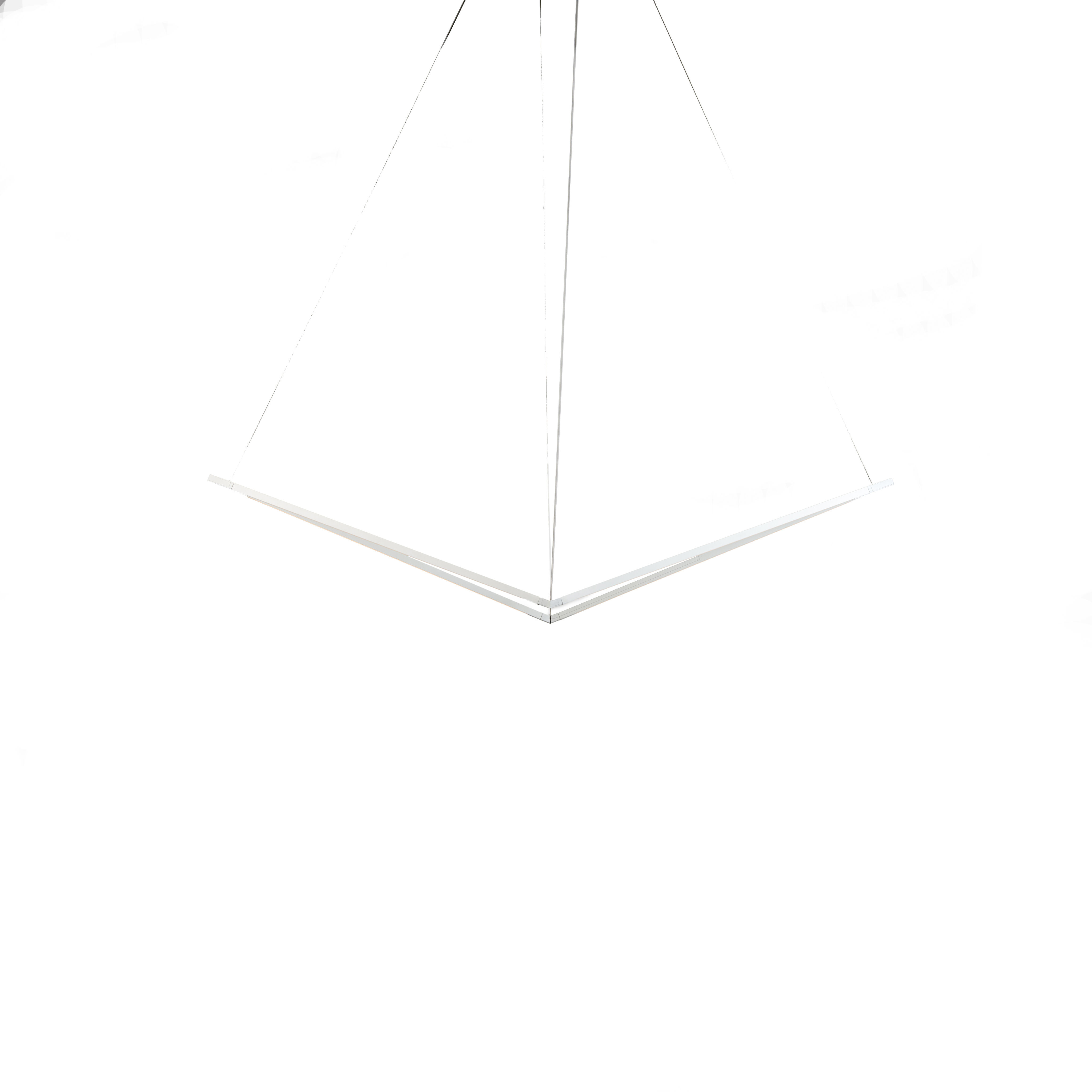 Z-Bar LED 14.68 inch Matte White Pendant Ceiling Light, Bird
